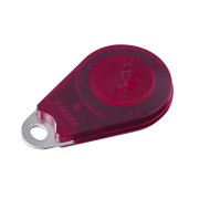 Badge M. L. ROUGE, détect. 1 m, prog. HEXACTWEB, pile incluse-Délai 3  semaines - AIPHONE HEBRMLR 