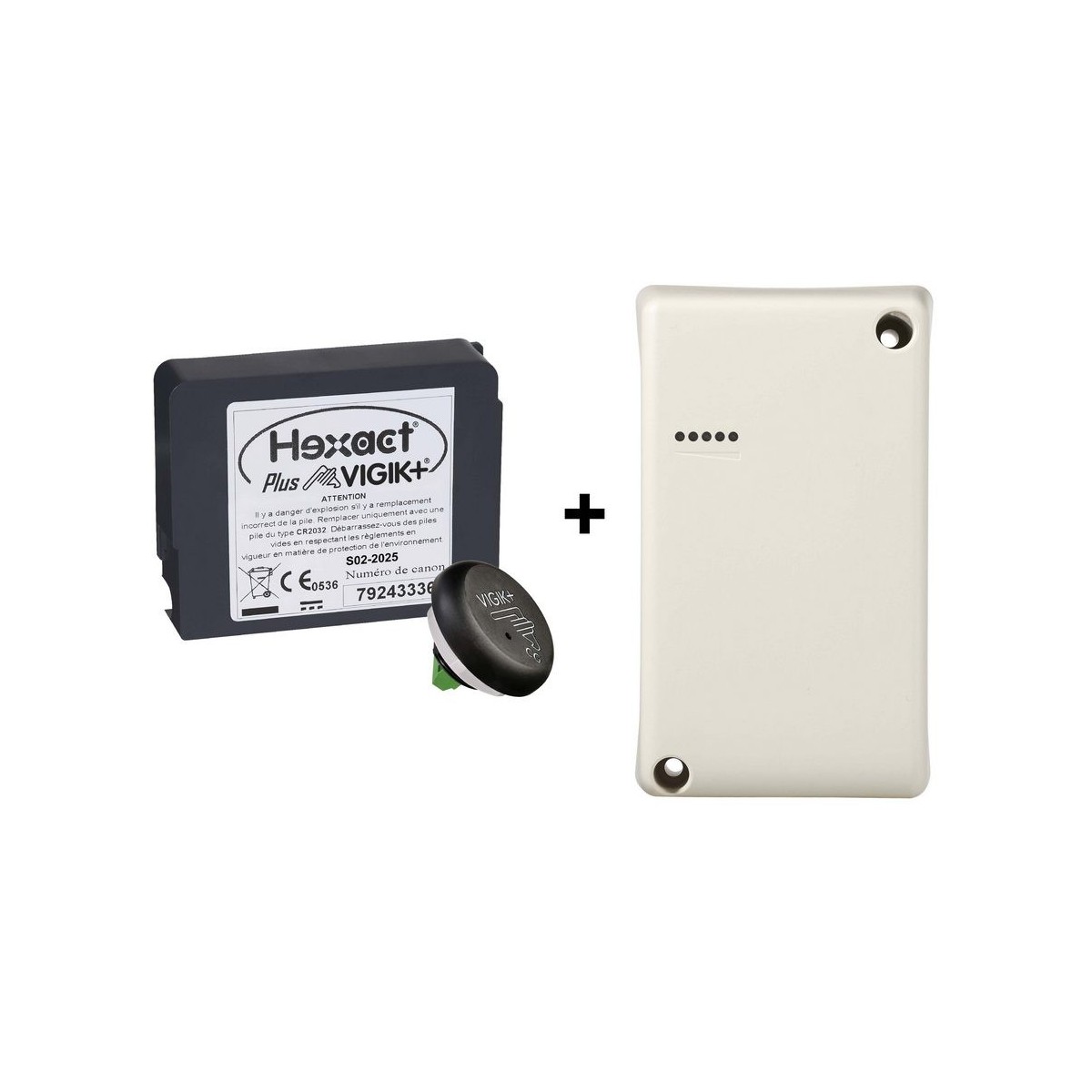 Pack VIGK+ gestion temps réel avec centrale HEPLUSV3 et transmetteur HEBOXINTV3 - AIPHONE HEPACKPLUSV3 