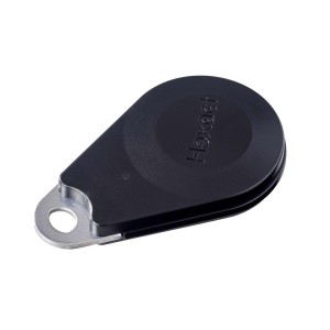 Badge mains libres NOIR, détection à 1 m, prog. via HEXACTWEB, pile incluse - AIPHONE HEBRMLN 