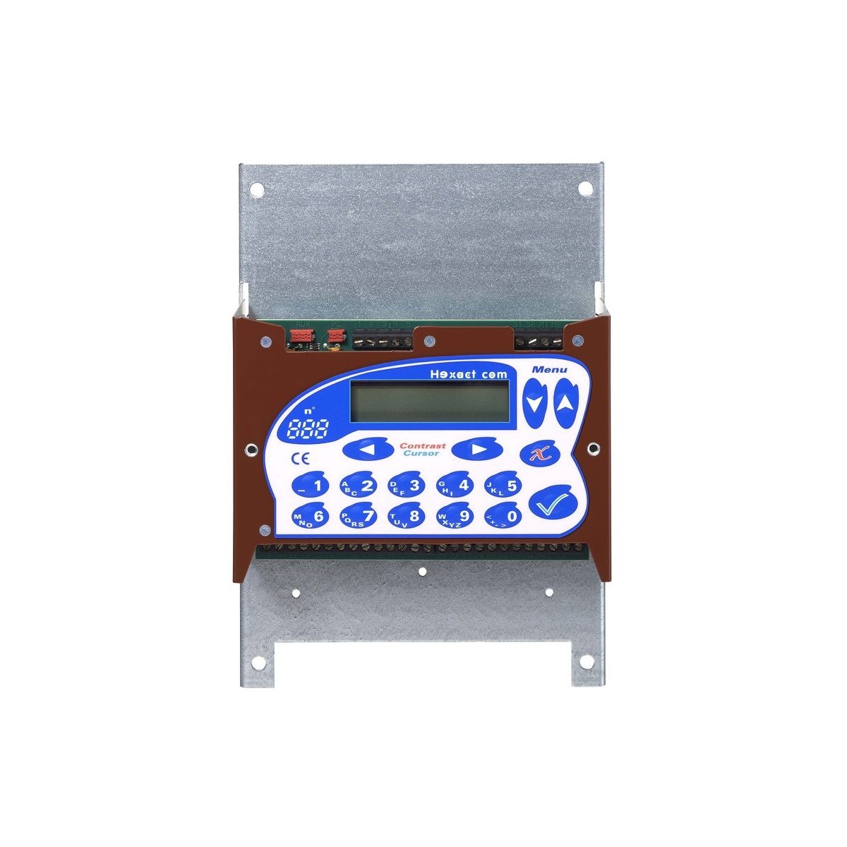 Centrale de gestion VIGIK+ / 2 entrées avec afficheur & clavier de programmation - AIPHONE HECOMGSMV3 