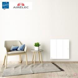 Radiateur electrique Fonte AIRELEC - OZEO Smart ECOcontrol 750W Horizontal Blanc - A693482