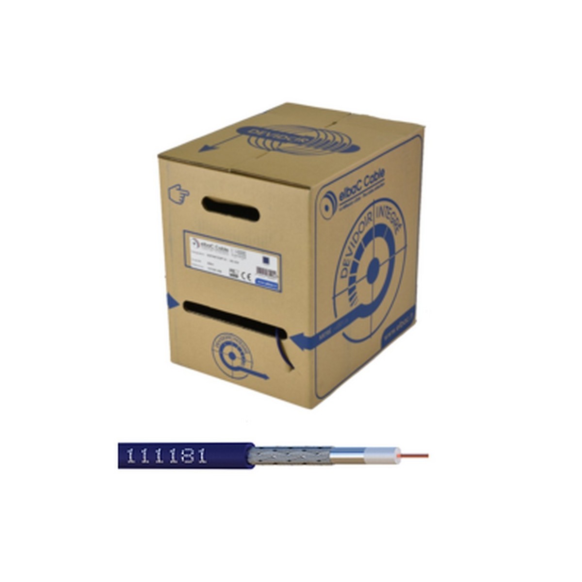 Cable coax video hd 400m - URMET COAXHD400 