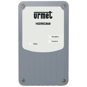 Récepteur radio HF 868 MHz pour portail compatible centrale HIZI - URMET HIZIREC868 