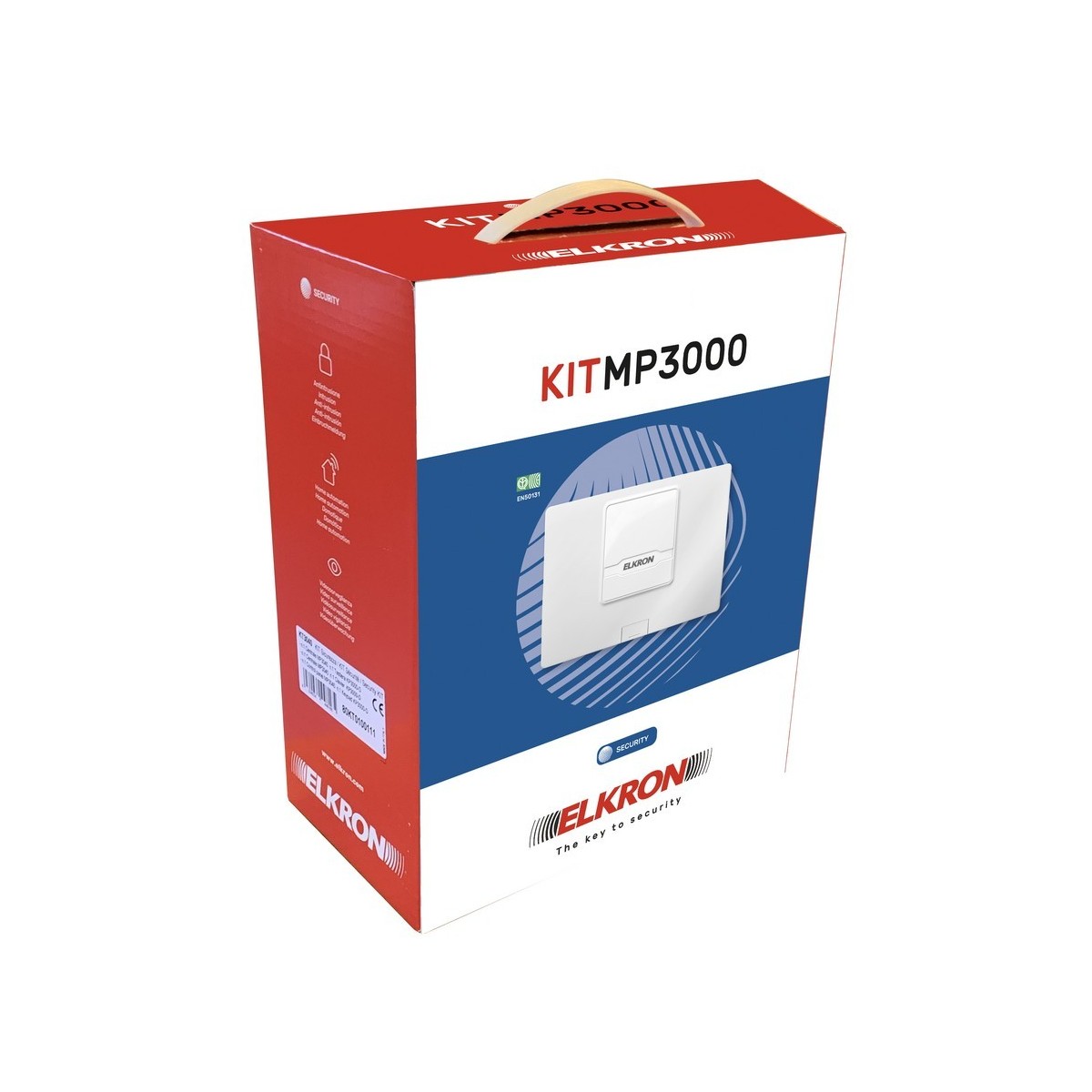 Kit Centrale Mp3100 + Clavier pour les systèmes intrusions - URMET KT3100 