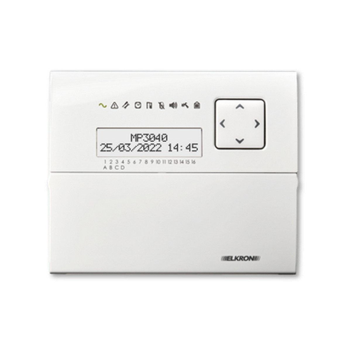 Clavier Lcd Pour Mp3000 pour les systèmes intrusions - URMET KP3000-D 