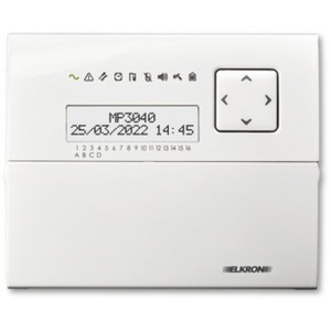 Clavier Lcd Pour Mp3000 pour les systèmes intrusions - URMET KP3000-D 