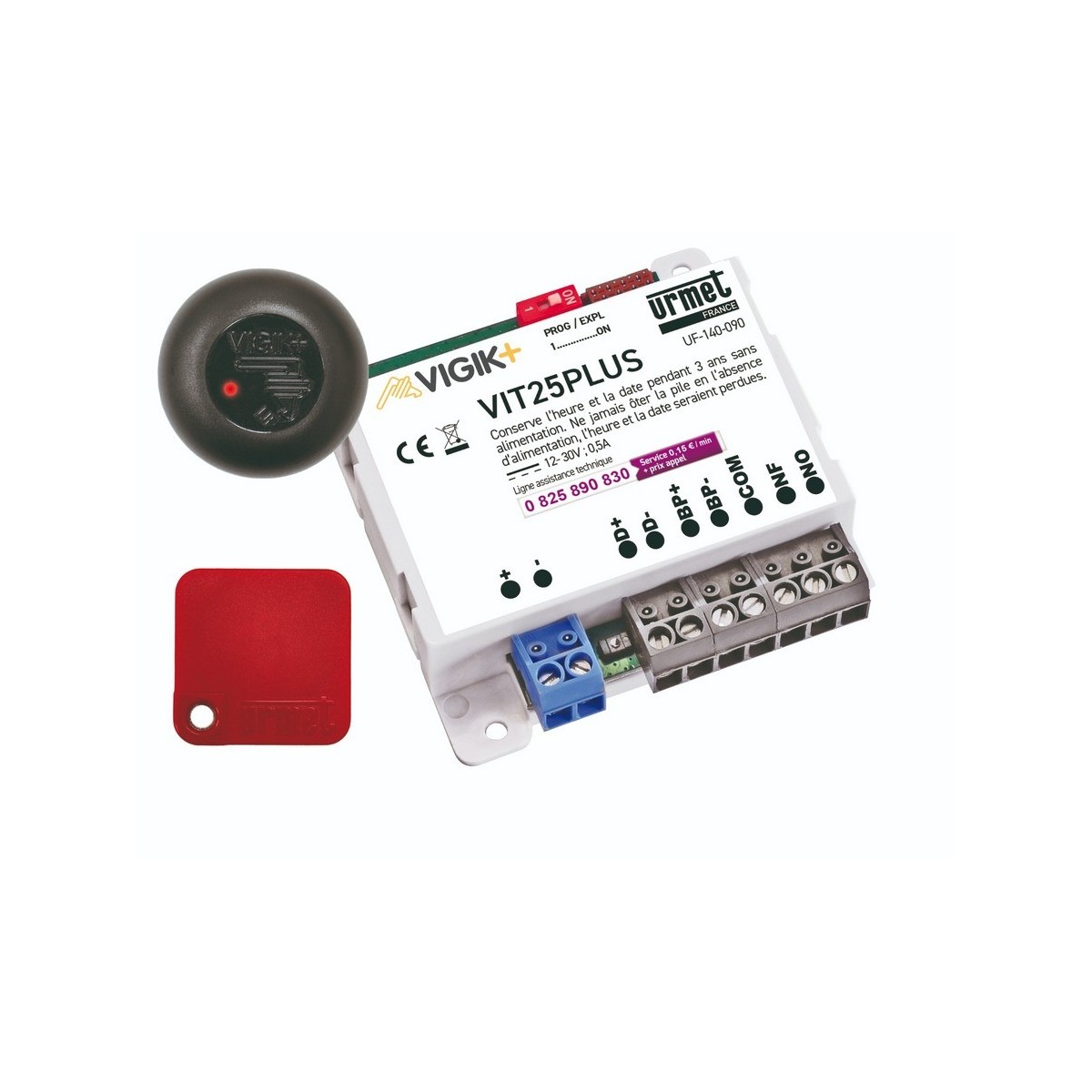 Kit Centrale 1P Vigik+ Autonome pour systèmes URMET - URMET VIT25PLUS 