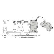 Interface 4G Avec Antenne Pour Centrale Mp3000 - URMET IT3000-4G 