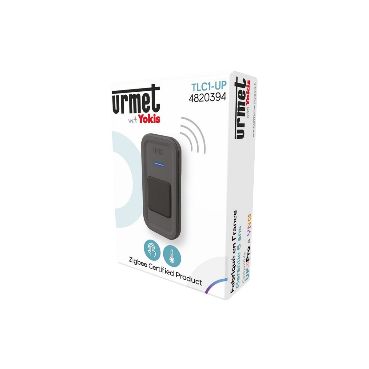 Télécommande à poser 1 touche Radio Zigbee - URMET TLC1-UP 