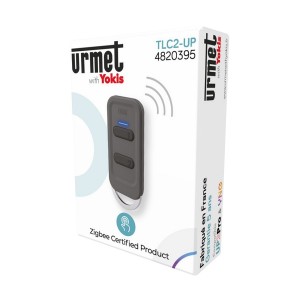 Télécommande porte clé 2 touches Radio Zigbee - URMET TLC2-UP 