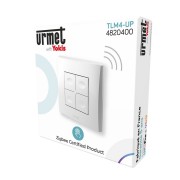 Télécommande murale extra plate 4 touches Radio Zigbee - URMET TLM4-UP 