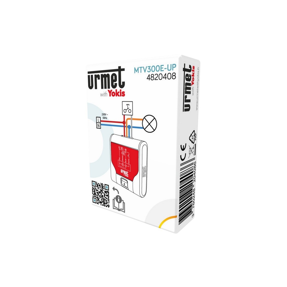 Micromodule télévariateur 300W Radio Zigbee - URMET MTV300E-UP 