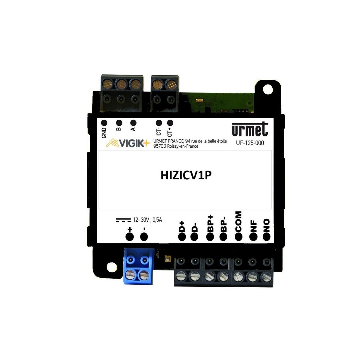 Centrale Vigik+ connectée gestion sécurisée badges et accès résidents - URMET HIZICV1P/SP 