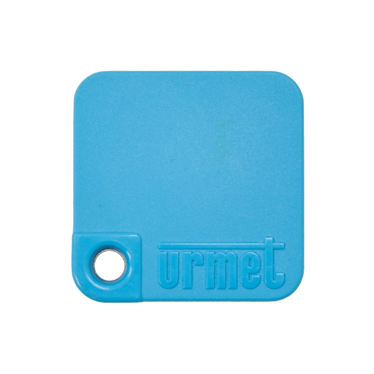 Badge DESFire EV3 bleu sécurisé étanche IP68 et antichoc IK10 - URMET MEMOPLUS/B 