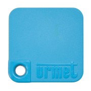 Badge DESFire EV3 bleu sécurisé étanche IP68 et antichoc IK10 - URMET MEMOPLUS/B 