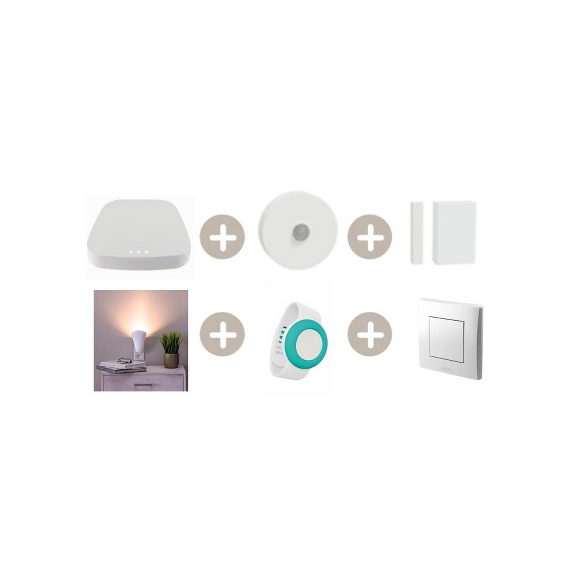 Pack Solinnov’up radio: maintien à domicile avec chemin lumineux interactif pers - URMET SUPT2/SP 