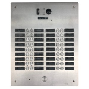 Plaque Video Alu 36Bp 2Voice pour systèmes URMET - URMET V83/436 