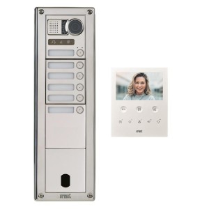 Kit Video Sinth Inox 6 Bp 2V - URMET KVSI83/06 