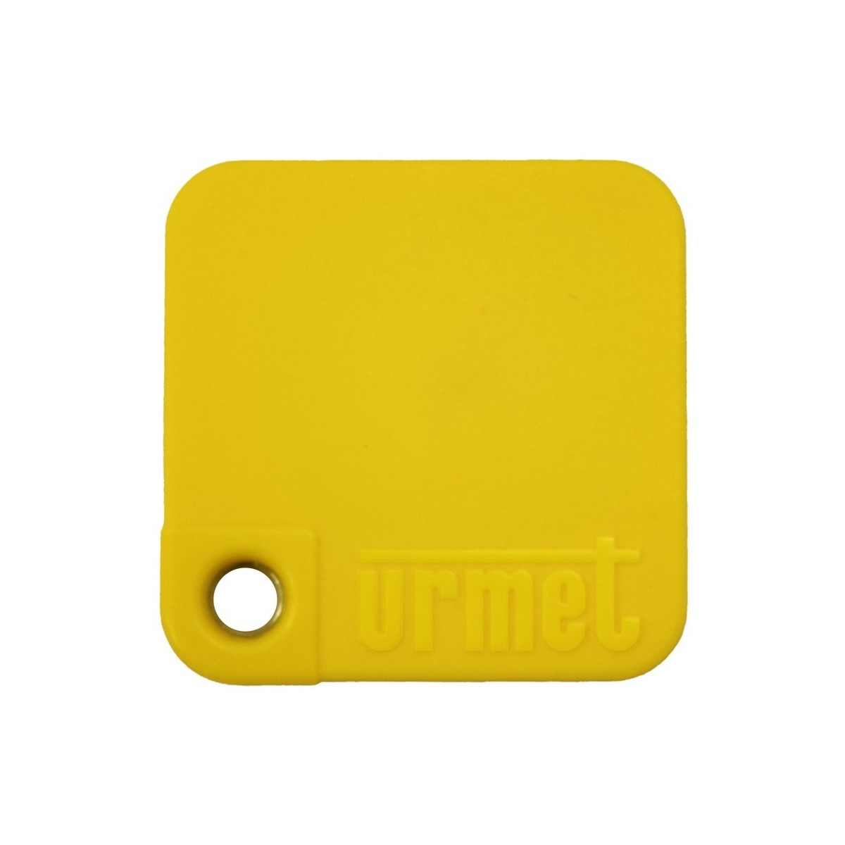 Badge DESFire EV3 jaune sécurisé étanche IP68 et antichoc IK10 - URMET MEMOPLUS/J 