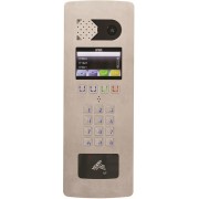 Défilement inox écran couleur TFT Lecteur Plat VIGIK+ Poteau technique - URMET D83/IGLPP/PT 