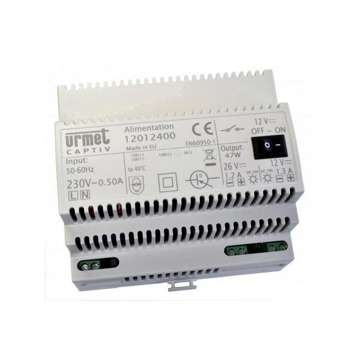 Alim open 26vcc-12vcc - URMET 12012400