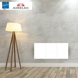Radiateur electrique Fonte AIRELEC - OZEO Smart ECOcontrol 1000W Bas Blanc - A693503