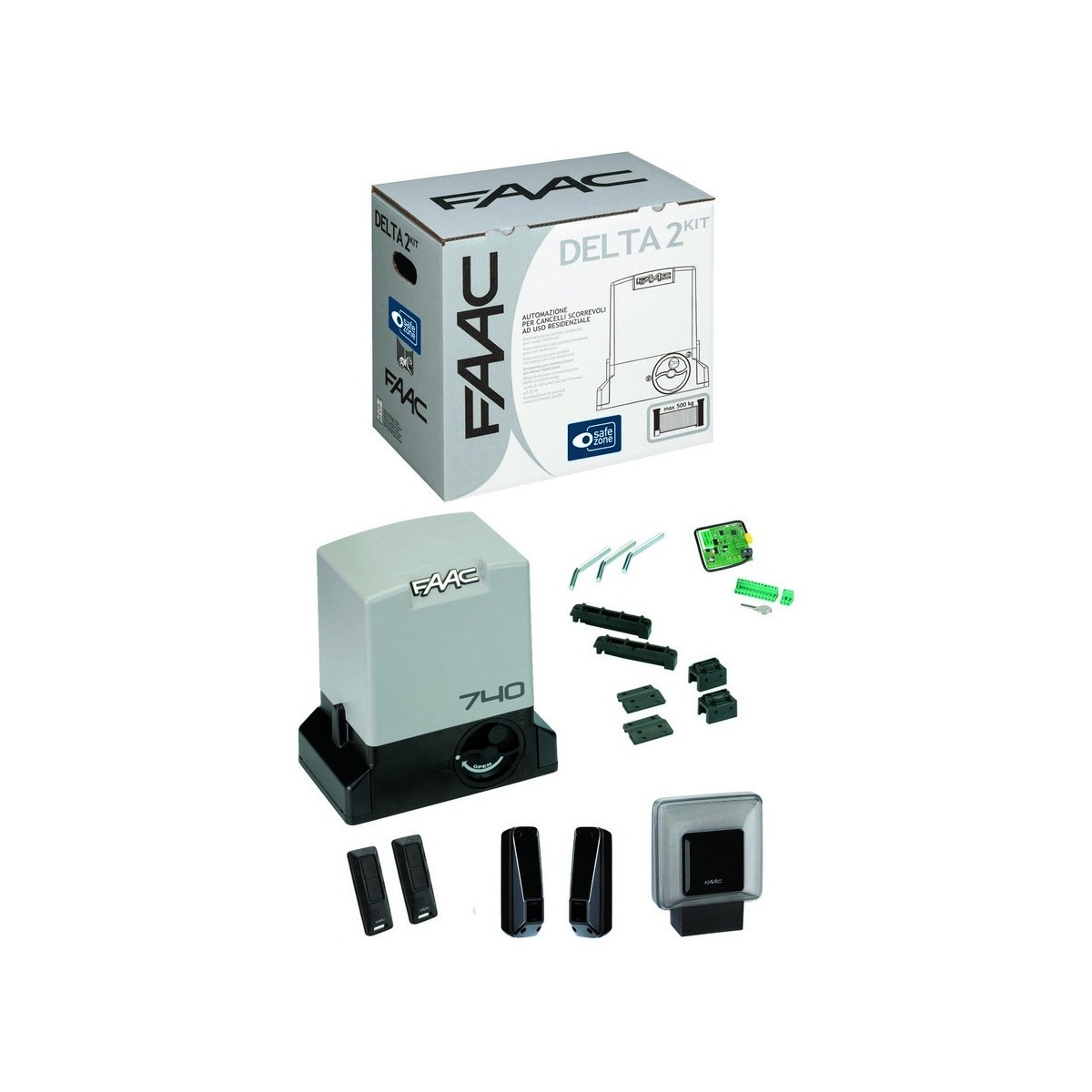 Delta 2 kit integral 230v (version 2023) - FAAC 105630351 