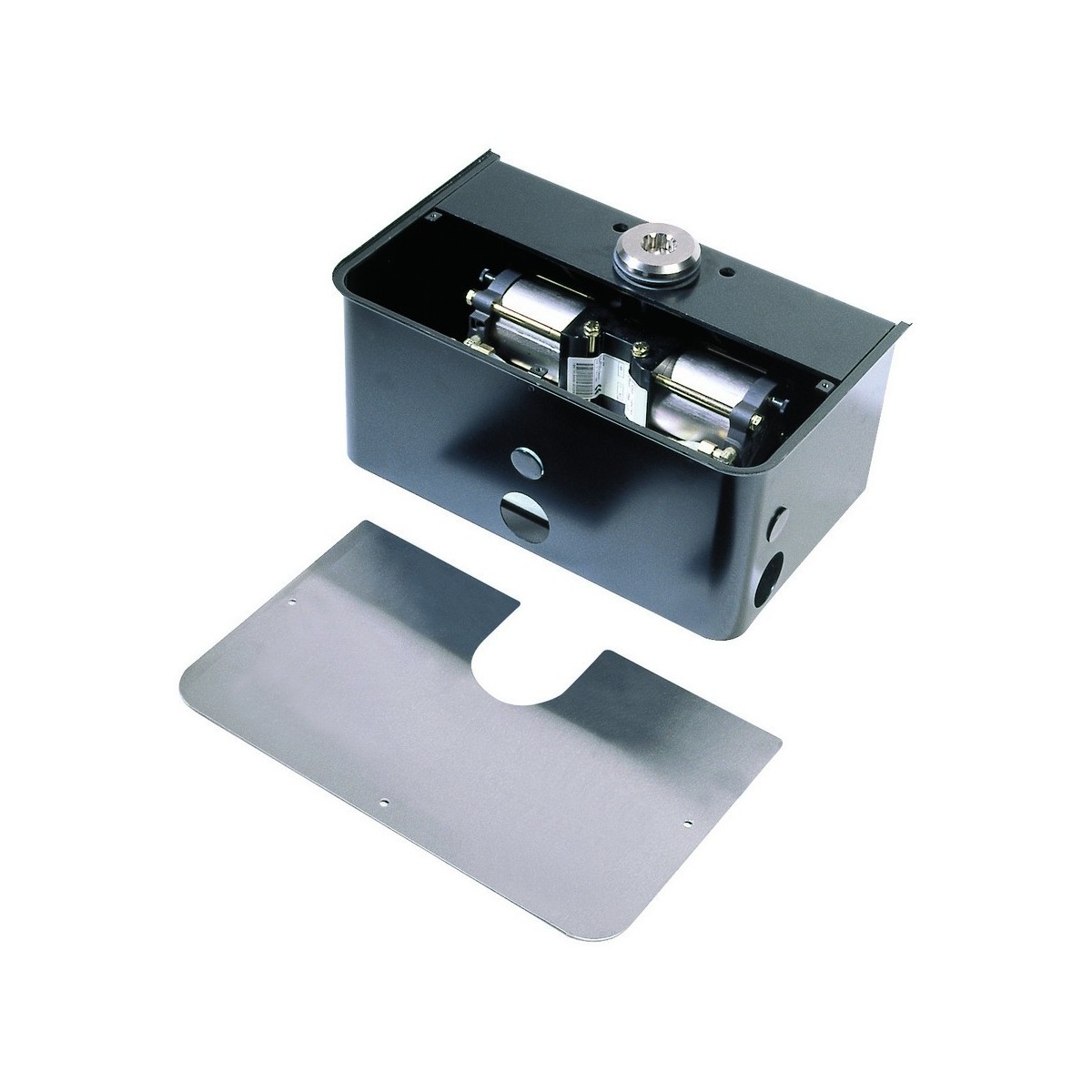 750 - centrale cbac 0,75l avec verrouillage hydraulique en ouverture/fermeture - FAAC 107720 