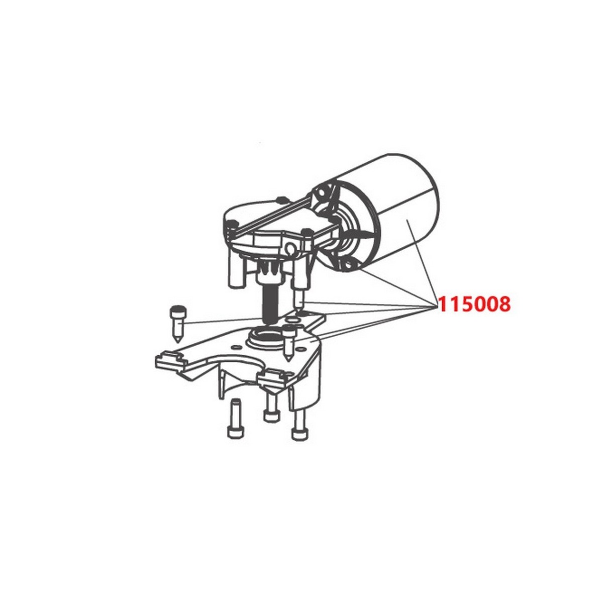 391 - groupe moteur pour operateur 391 - FAAC 115008 