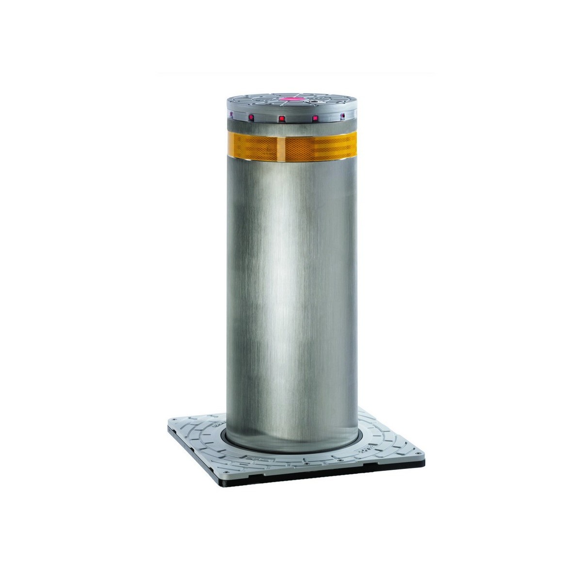 J275 f 2k h800mm acier peint ral7021 avec led et cylindre. - FAAC 116420 