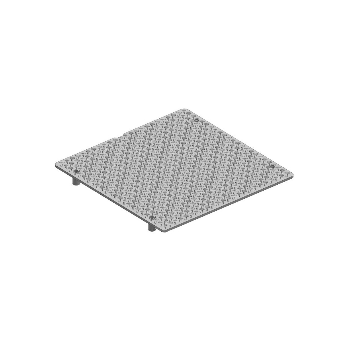 Couvercle puit borne js - FAAC 117903 