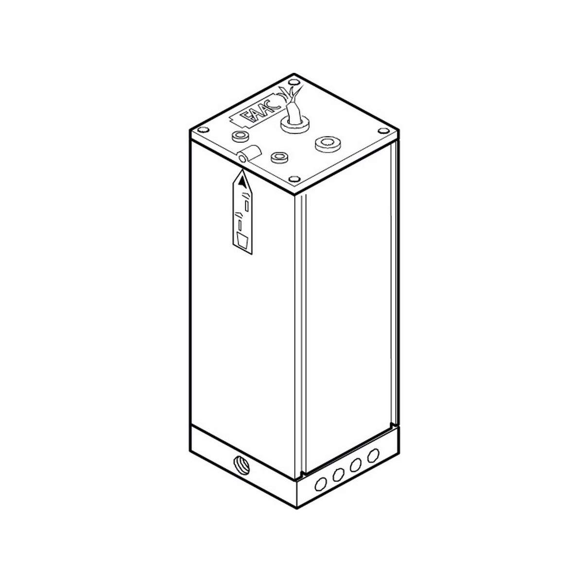 Centrale 615 cbac  1,5 l - 1400 t - FAAC 2077445 