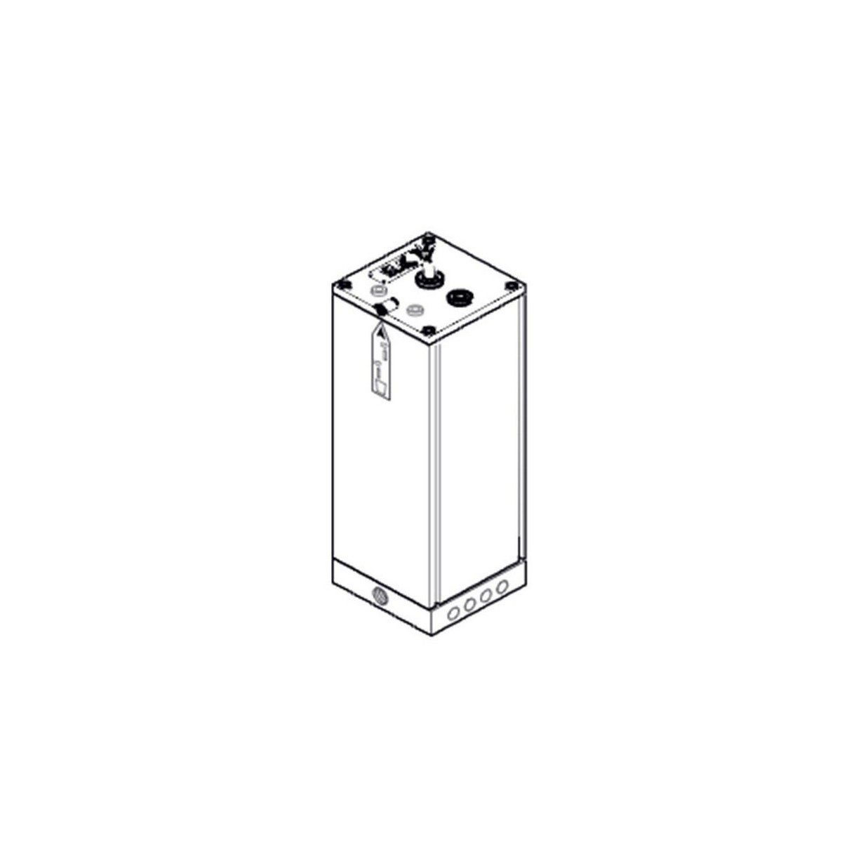 Centrale 615 cbac 3 l - 2800 t - FAAC 2077455 