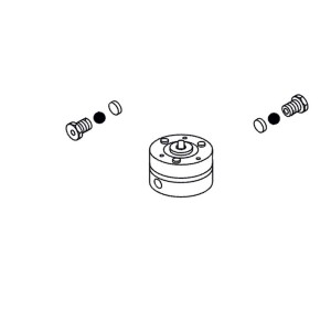 580 - pompe 1 litre pour moteur hydraulique de porte de garage 580 - FAAC 3204005 