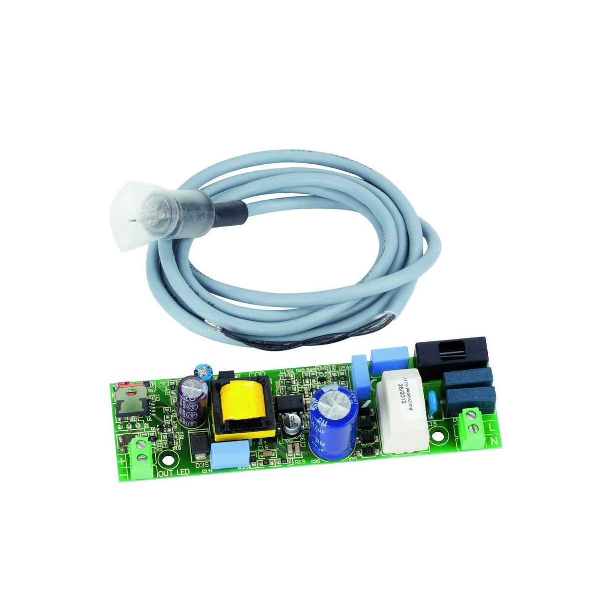 Barriere 615 bpr - kit de raccordement de lumiere led pour lisse - FAAC 390081 