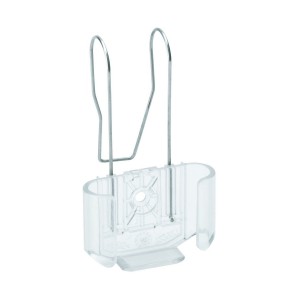 Clip support emetteur xt2 xt4 - blanc - s'accroche au mur ou au pare soleil - FAAC 390205 