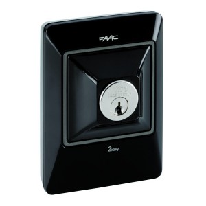 Contacteur a cle xk11b - sans cylindre (ref. 71275101) - commande a 2 contacts - FAAC 401305 