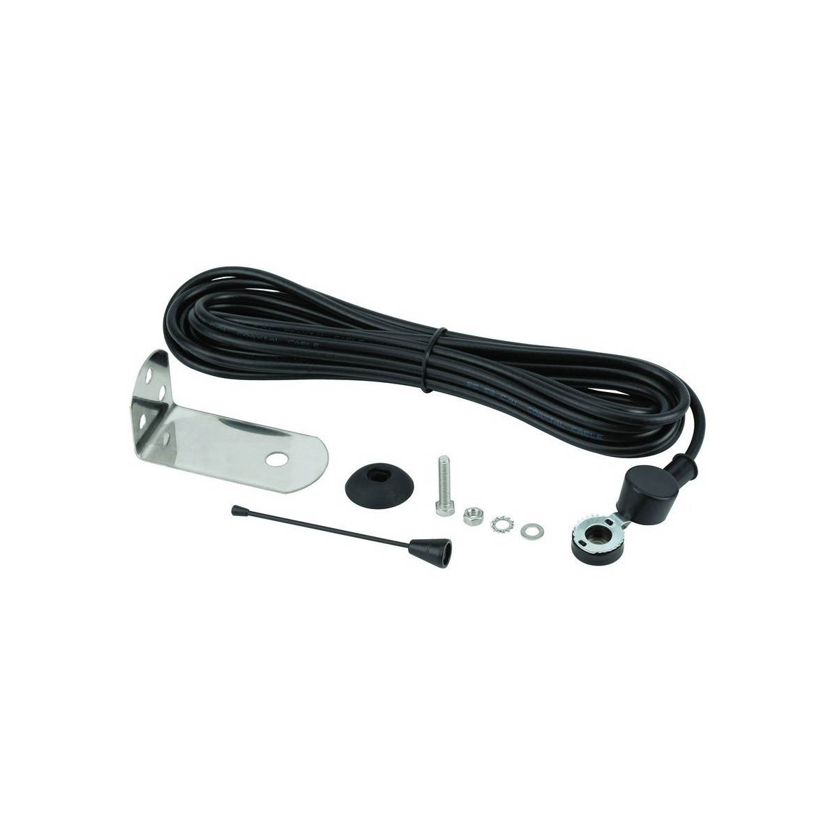 Antenne 868 et cable coaxial de 5m pour recepteur rp,xf,xr2/4 avec patte de fixa - FAAC 412006 