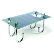 Plaque de fondation a sceller - 6320 - FAAC 490058 