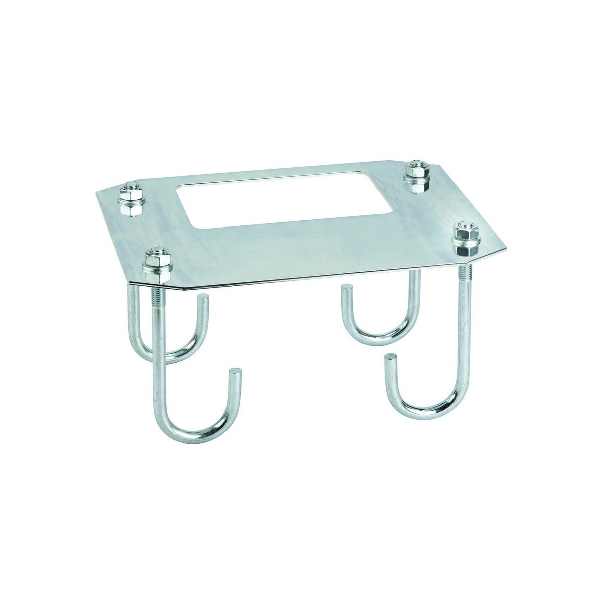 Plaque de fondation a sceller - b614 - FAAC 490183 