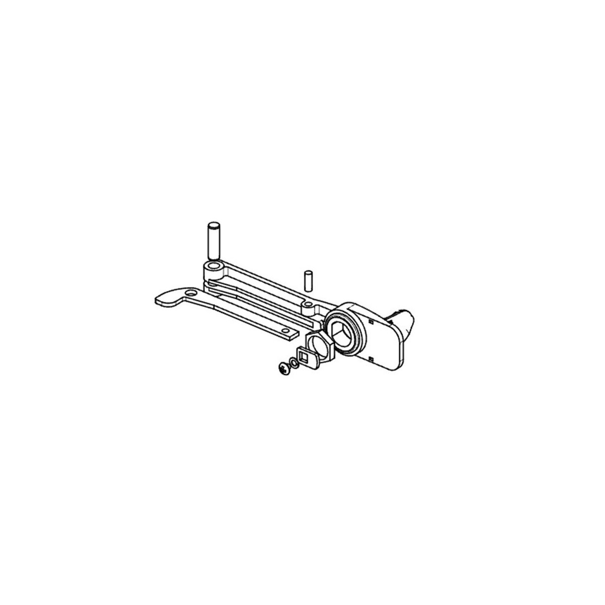 Poignet du levier de deverrouillage s700h - FAAC 63000035 