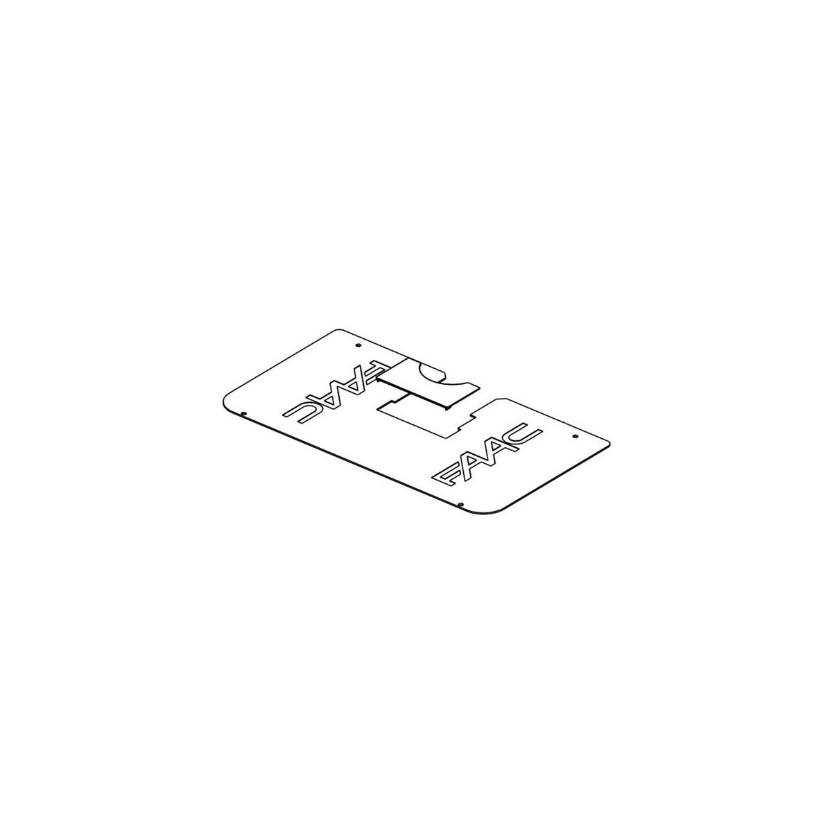 Couvercle caisson s700h - FAAC 63000075 