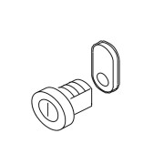 Serrure coffre b680h - FAAC 63000121 