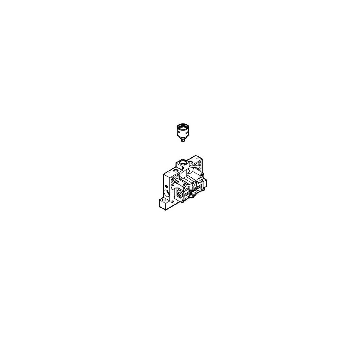 Flasque de distribution b680h - FAAC 63000162 