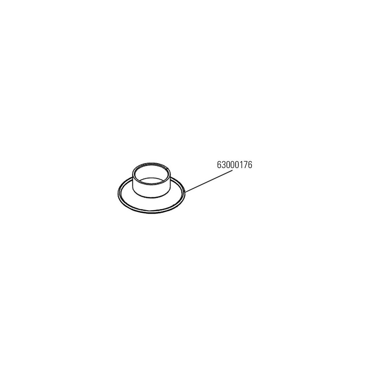 Or 55,25x2,62 (3218) gasket - FAAC 63000176 