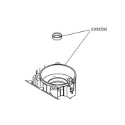 741 -carter de protection pour moteur de portail coulissant 741 - FAAC 63000508 