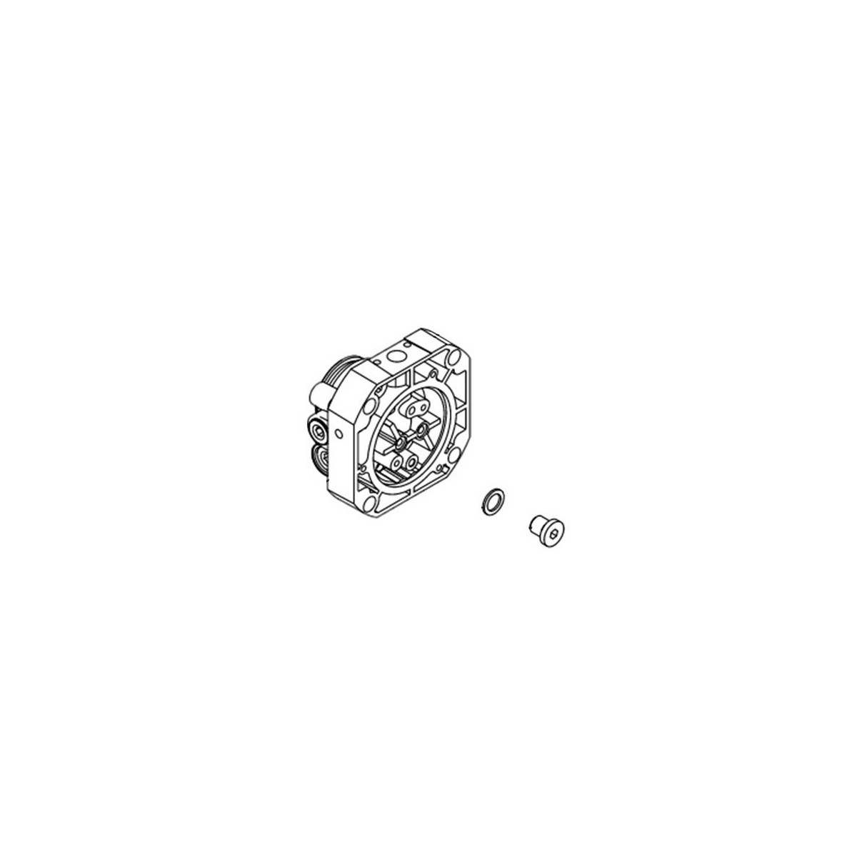 S450h - flasque distribution pour operateur hydraulique s450h cbac - FAAC 63000676 