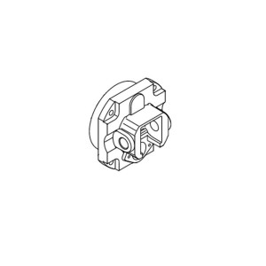  s450h - flasque posterieure pour operateur hydraulique s450h cbac et sb - FAAC 63000806 