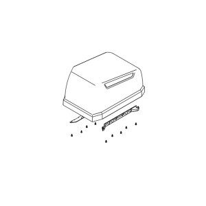 B614 - capot superieur - FAAC 63001038 