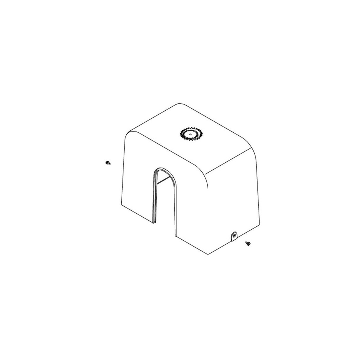 Capot faac c720 - FAAC 63001215 